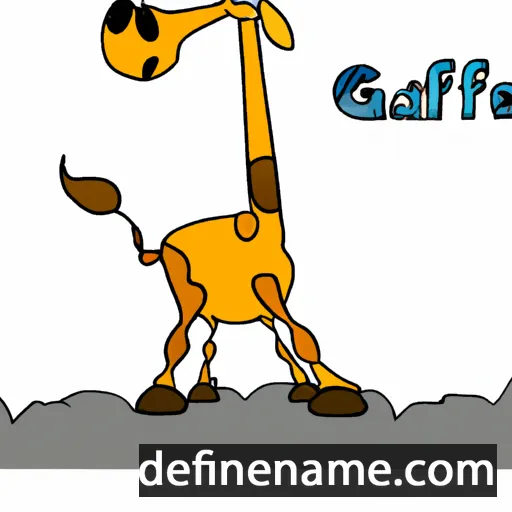 cartoon of the name Raffe