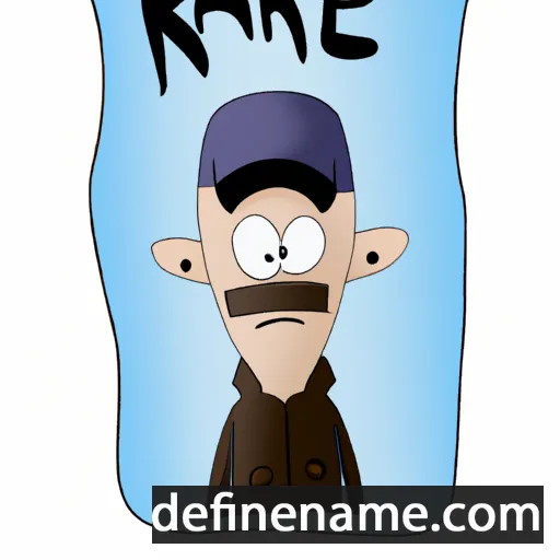 cartoon of the name Rafke