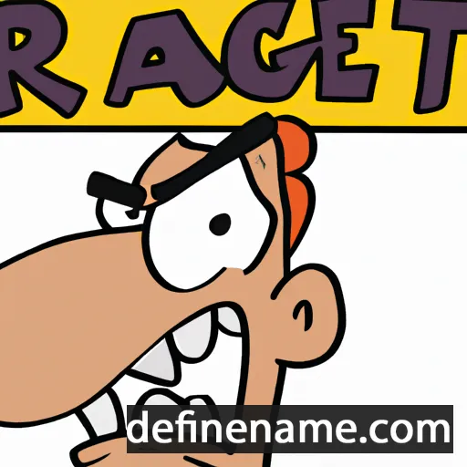 cartoon of the name Raget