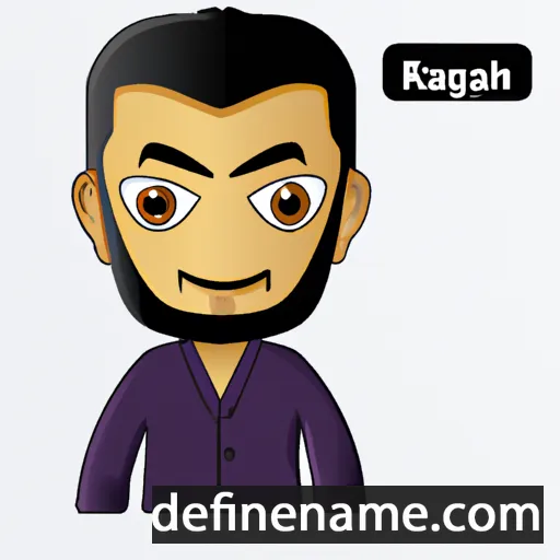 Raghib cartoon