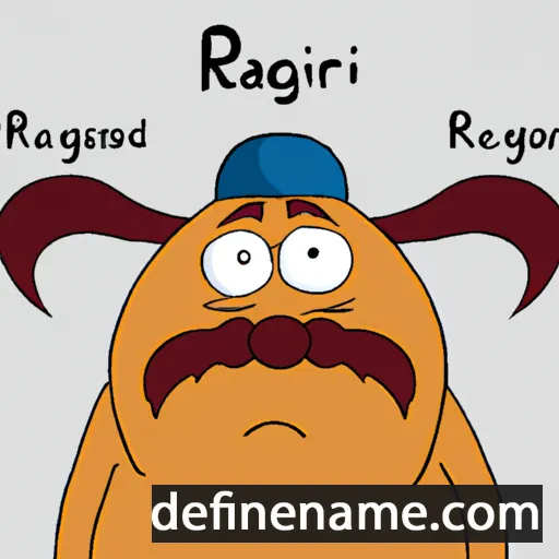 cartoon of the name Ragıp