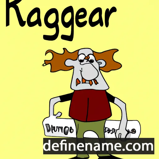 cartoon of the name Raginberga