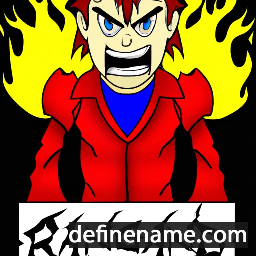 cartoon of the name Raginbrand