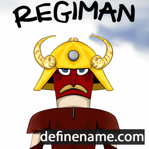 cartoon of the name Raginhelm