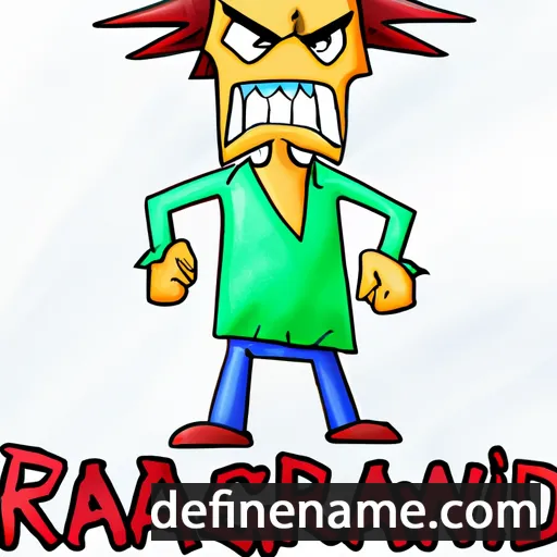 cartoon of the name Raginward