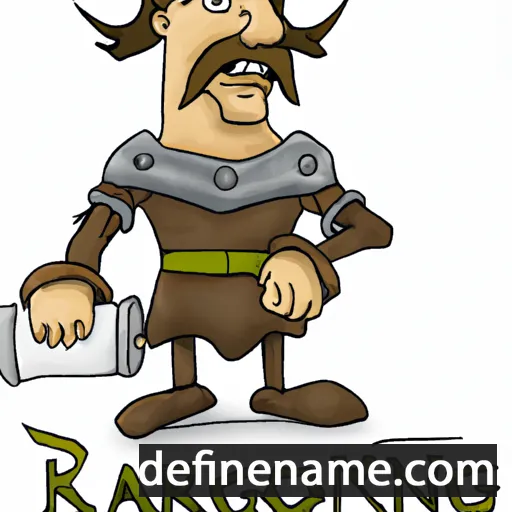 cartoon of the name Ragnborg