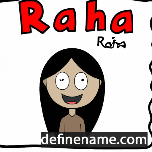 Raha cartoon