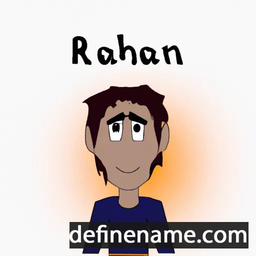 Rahan cartoon