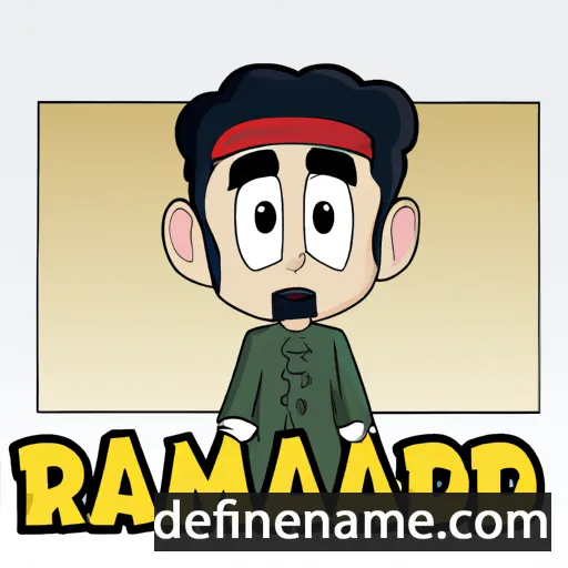 Rahmad cartoon