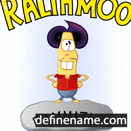 cartoon of the name Rahmatillo