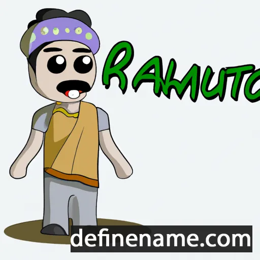 Rahmatullo cartoon