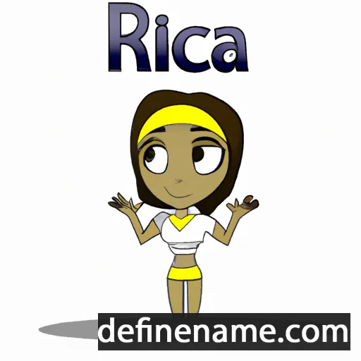 cartoon of the name Raica