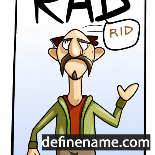 Raidi cartoon