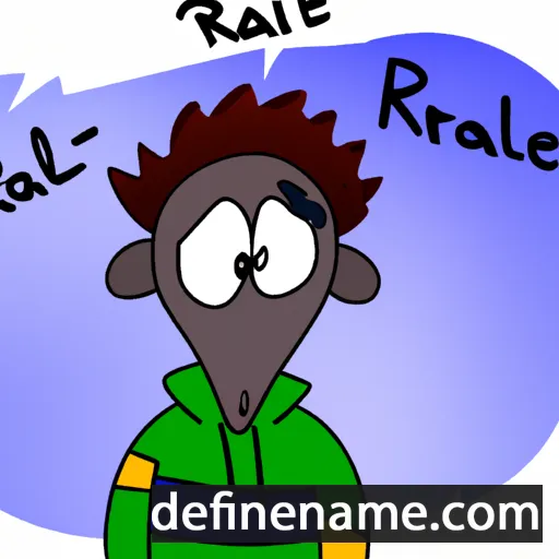 Raiféal cartoon