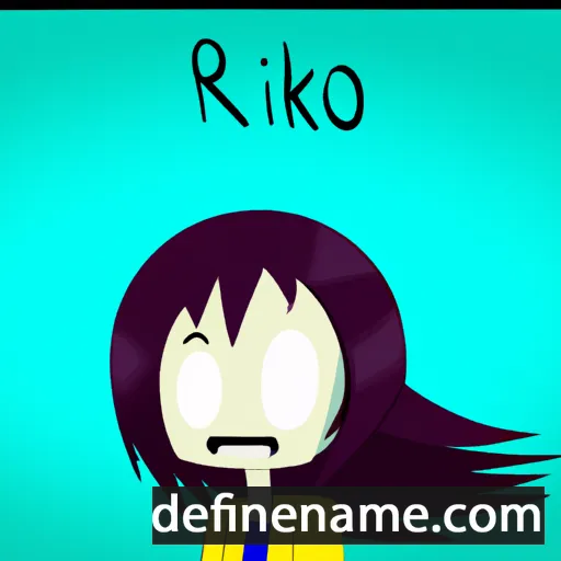 Raikiko cartoon