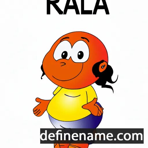 cartoon of the name Raila