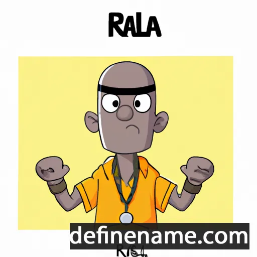 cartoon of the name Raila