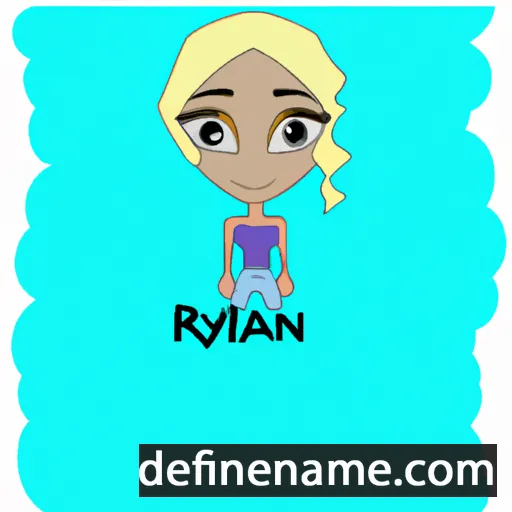 cartoon of the name Railyn