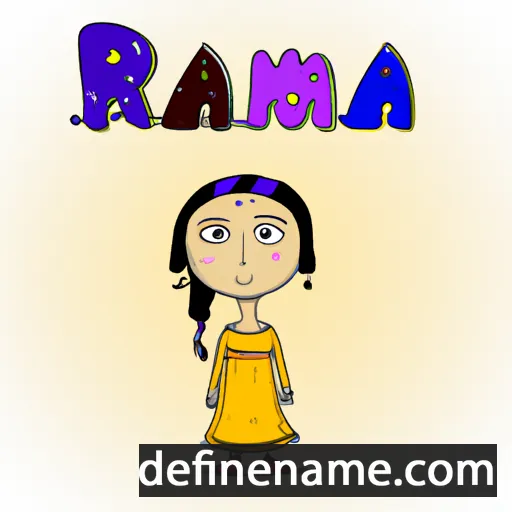 Raima cartoon