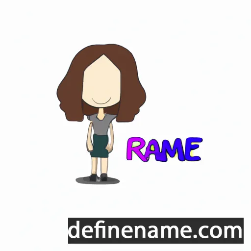 Raimee cartoon