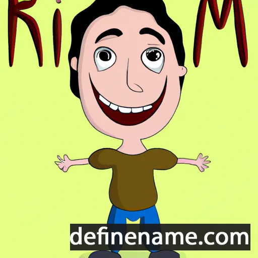 cartoon of the name Raimi