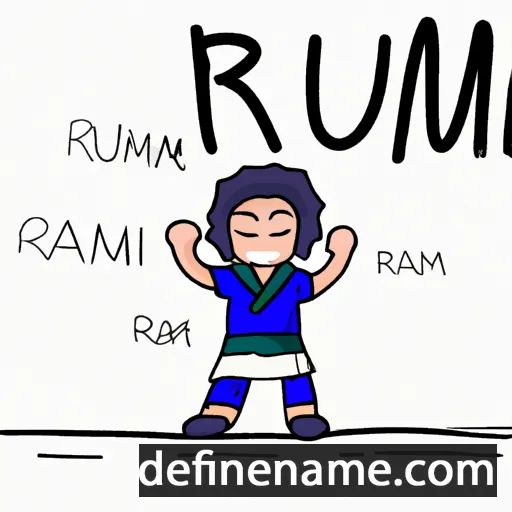 Raimu cartoon