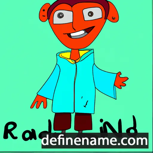 cartoon of the name Raindi