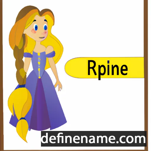 Raiponce cartoon