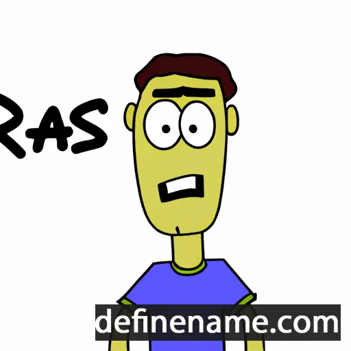 cartoon of the name Rais