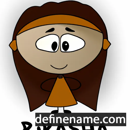 cartoon of the name Raisha