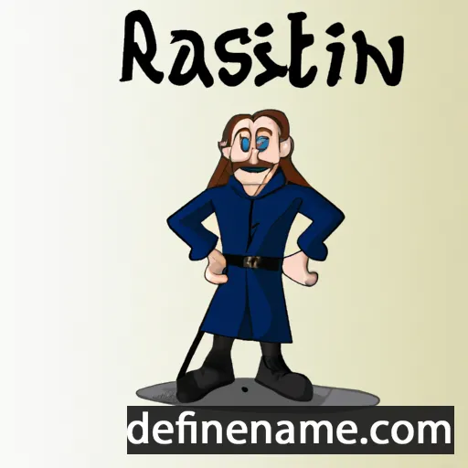 cartoon of the name Raistlin