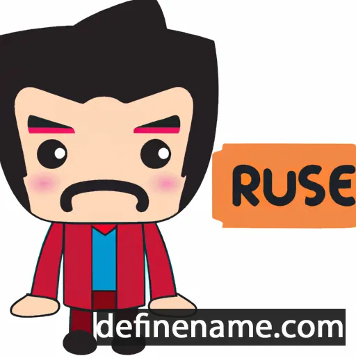 Raisuke cartoon