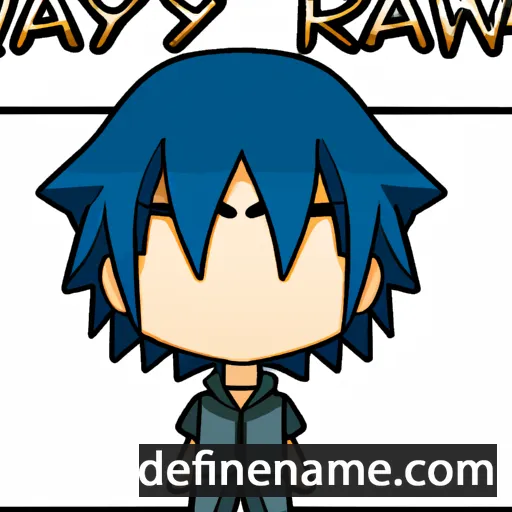 cartoon of the name Raiyuu