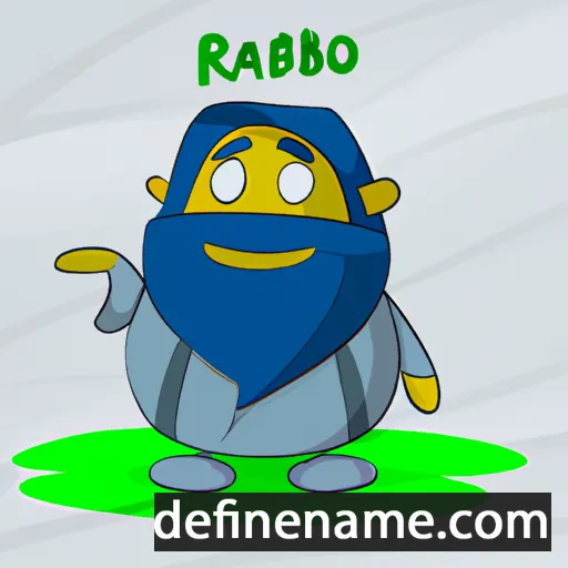 cartoon of the name Rajabmo