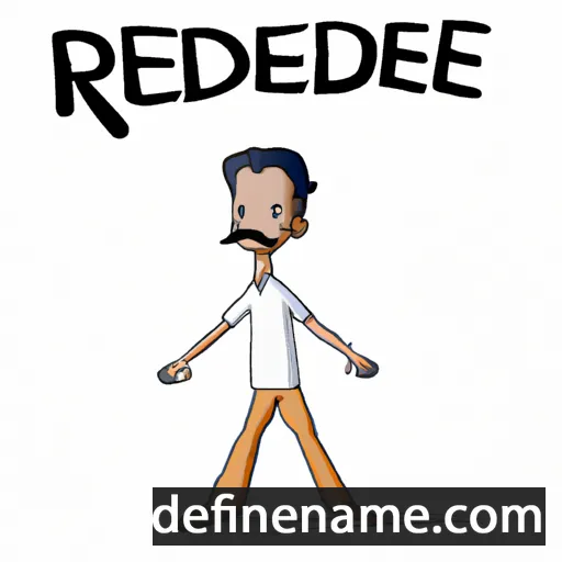 cartoon of the name Rajdeep