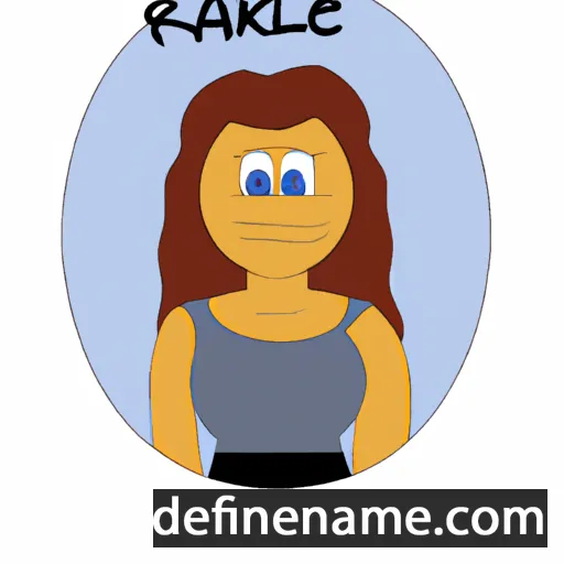 Rakelle cartoon