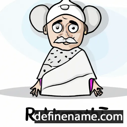 cartoon of the name Rakhmat