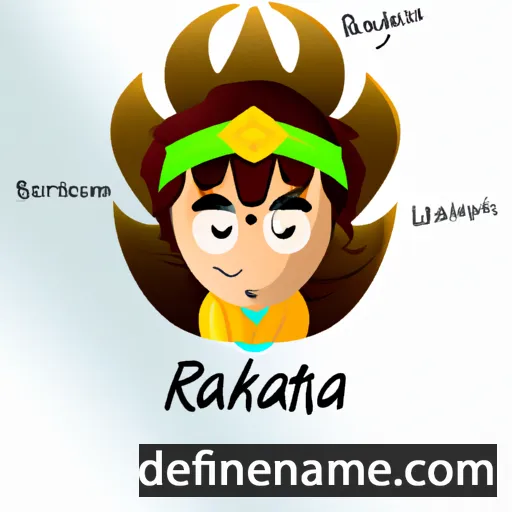 Raktima cartoon