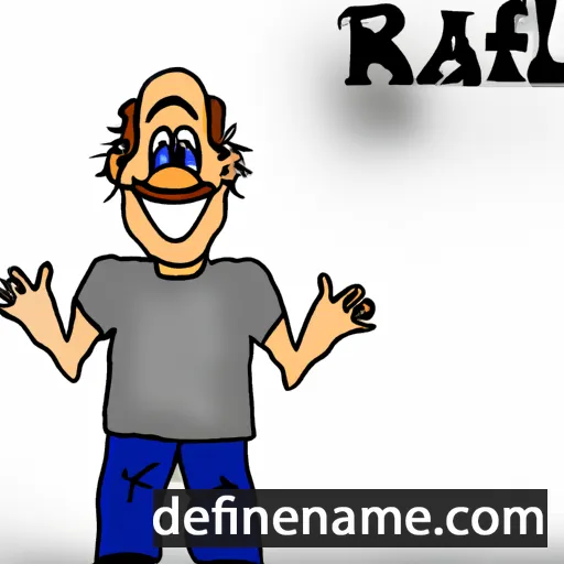 cartoon of the name Ralff