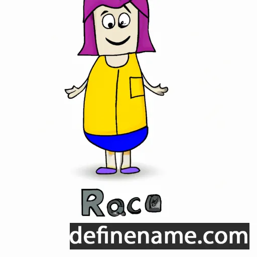 cartoon of the name Ralica