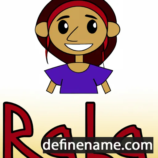 Raliza cartoon