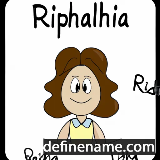 cartoon of the name Ralphina