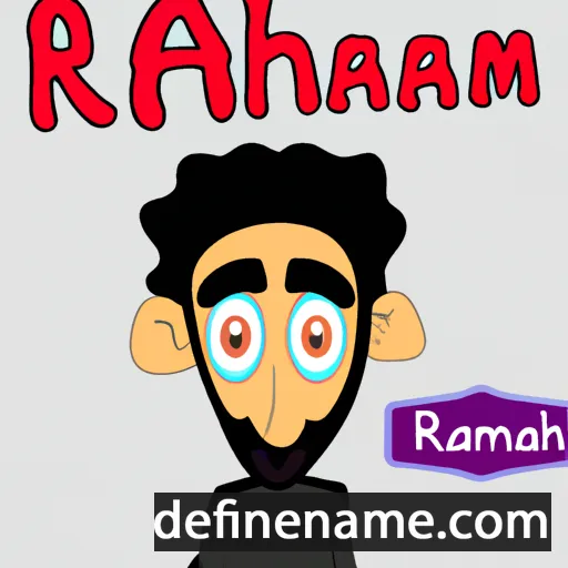 Ramah cartoon