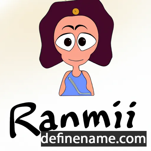 Ramarni cartoon