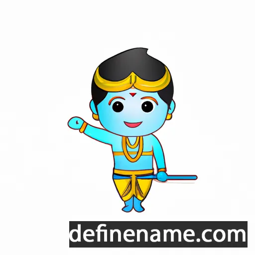 cartoon of the name Ramayan