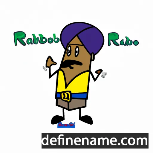 cartoon of the name Rambaldo