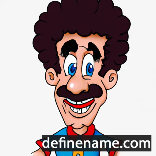 cartoon of the name Ramberto