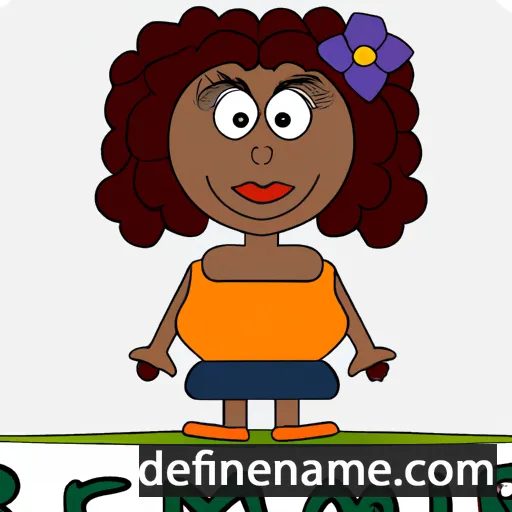 cartoon of the name Ramela