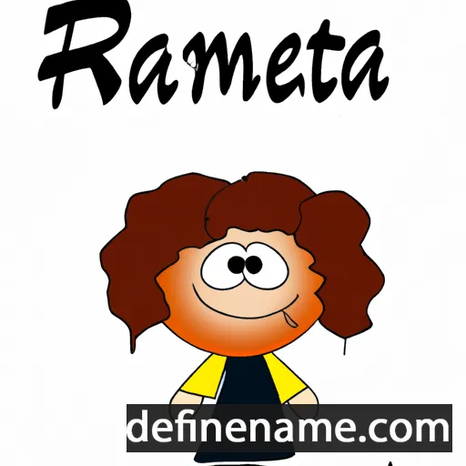 cartoon of the name Rametta