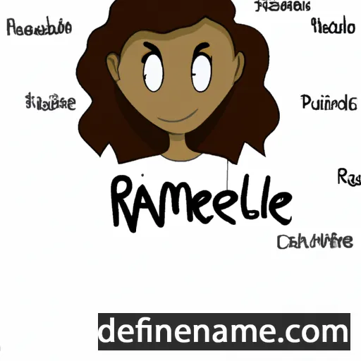 cartoon of the name Ramielle